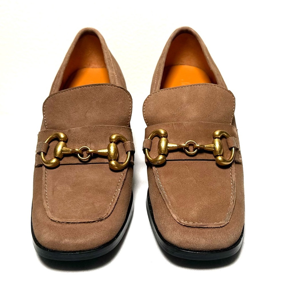 Saint G Valentina Taupe Suede Pumps - Picture 4 of 8